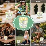 WarmEmbrace Citronella Candles Outdoor & Indoor, 40oz Large Citronella Candle 200H Burning Long Lasting, Soy Scented, 3-Wick Natural Soy Wax for Patio, Garden, Backyard, Camping, Cookout