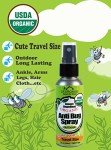 US Organic Mosquito Repellent Anti Bug Outdoor Pump Sprays, USDA Certification, Cruelty Free, Proven Results by Lab Testing, Deet-Free (2 oz - Value 2 Pack)