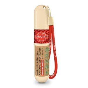 PARAKITO Roll-on Gel Mosquito Repellent for Kids & Adults | w/Citronella Oil | Travel Size Bug Repellent for Hiking & Camping Accessories | DEET-Free Protection (0.67 oz)