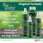 Bug Soother Spray (3, 4oz) - Natural Mosquito, Gnat & Insect Deterrent & Repellent with Essential Oils - 100% DEET-Free Safe for Adults, Babies, Pets, & Environment - Made in USA - Includes 1 oz