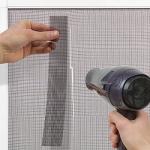 FiberFix Screenmend Window Screen Repair Kit 1-2" x 80" Roll (Silver-Gray)