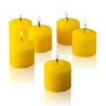 Set of 24 Votive Citronella Candles - Summer Scented Candles - for Indoor/Outdoor Use - 10 Hour Burn Time