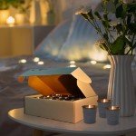 Enhanced Scents Outdoor Citronella Candles, 9 Pack, White, Repel Scented Candles, Control, for Patio, Camping, Outside, Home Scented