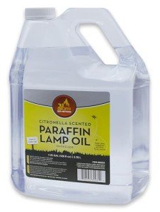 Ner Mitzvah Citronella Scented Lamp Oil, 1 Gallon - Smokeless and Odorless Insect and Mosquito Repellent Paraffin Lamp Oil for Indoor and Outdoor Lanterns, Torches, Oil Candle