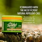 Murphy's Naturals Mini Mosquito Bug Repellent Candles for Outdoor Patio, Citronella & Essential Oils, 14-Hour Burn Time Each, 3.5 oz, 3-Pack