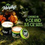Murphy's Naturals Mini Mosquito Bug Repellent Candles for Outdoor Patio, Citronella & Essential Oils, 14-Hour Burn Time Each, 3.5 oz, 3-Pack