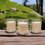 Simply Soson Citronella Lavender Scented Candle - 24 Pack Citronella Scented Votive Candles White - Long Lasting Burn Outside Candles for Garden Yard Balcony, Summer Camping - 12 Hours Burn Time