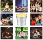 Citronella Candles Outdoor, Large 30oz Pack Citronella Candles for Patio, 3-Wick Summer Outdoor Candle Bulk for Home Patio Garden Yard Balcony Camping Party Indoor Outside Decorative
