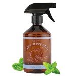 Sparoom Cool Peppermint Air Freshener&Linen Spray Essential Oil Infused an Minty&Crisp Refreshing Fragrance. Therapeutic Grade Aromatherapy, Non-Aerosol and Long-Lasting Invigoration Scent, 16.9 fl oz