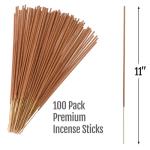 Farm Raised Candles - USA Made Mintronella - Natural Mosquito Repellent – 100 Outdoor Insect Sticks – Citronella & Peppermint – Bug, Fly, Gnat, No-See-Um Repellent for Patio & Camping