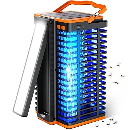 Kiies solar bug zapper with adjustable reading lamp
