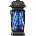 CLEVAST Bug Zapper Outdoor - Electric Mosquito Killer with LED UV Light, Waterproof Fly Trap for Patio, Yard, Garden, Indoor Use, Black Insect Zapper Lamp - Modern