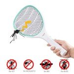 Faicuk Handheld Bug Zapper Racket Electric Fly Swatter