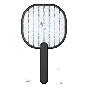 Electric Fly Swatter Mosquito Zapper: BUZZKICK Bug Zapper Racket with 3500V Powerful Battery Powered Handheld Electronic Fly swatter for Indoor Outdoor Use, 2AA Battery Required (Not Included)