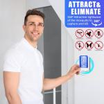 4 Pack Indoor Bug Zapper Plug-in Flying Insect Trap,Electric LED Mosquito Zapper,Bug Light Trap Indoor Mosquito Killer for Living Room Kitchen Home Office Baby Room,Friendly to Human and Pet