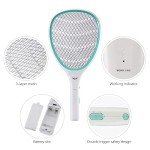 Faicuk Handheld Bug Zapper Racket Electric Fly Swatter