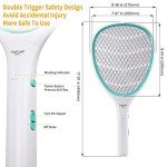 Faicuk Handheld Bug Zapper Racket Electric Fly Swatter