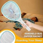 Faicuk Handheld Bug Zapper Racket Electric Fly Swatter