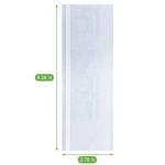 LFSYS 50 Pack Window Fly Trap, Fruit Fly Traps for Indoors, Fly Paper Sticky Strips, Fly Traps for Indoors Clear