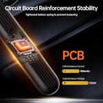 Electric Fly Swatter Mosquito Zapper: BUZZKICK Bug Zapper Racket with 3500V Powerful Battery Powered Handheld Electronic Fly swatter for Indoor Outdoor Use, 2AA Battery Required (Not Included)