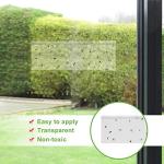 LFSYS 50 Pack Window Fly Trap, Fruit Fly Traps for Indoors, Fly Paper Sticky Strips, Fly Traps for Indoors Clear