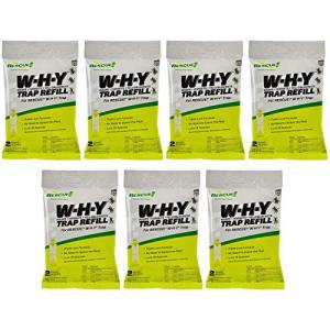 RESCUE! Non-Toxic Wasp, Hornet, Yellowjacket Trap (WHY Trap) Attractant Refill - 2 Week Refill - 8 Pack