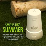 Murphy's Naturals Mosquito Dodger Zone Repellent, Outdoor Mosquito Spray, Essential Oils, 15-Foot Zone, Repels for 30 Hours, Refill Included