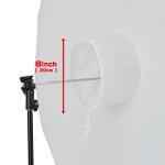 UNPLUGGED STUDIO Diffuser Cover for 41" Umbrella – General Purpose Soft Light Modifier for Studio Flash and Speedlite Lighting - UN-022