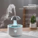 Hinio Umbrella Aromatherapy Humidifier, Rotating Umbrella Aromatherapy Diffuser, 7 Color LED Night Light with Remote Control and Timer, Great for Sleep, Home, Bedroom, Study Room