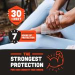 Ben's Tick & Insect Repellent Wipes - 30% DEET for Mosquitoes, Ticks & More - Up to 7 Hours of Protection - Alcohol- & Fragrance-Free - 12 Wipes (4 Pack)