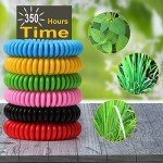 BuggyBands 48 Pack Mosquito Repellent Bracelets for Adults & Kids, DEET-Free Wristbands, Individually Wrapped Bug Repellent Bands