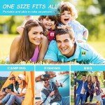 18 Pack Mosquito Repellent Bracelets, DEET-Free Insect & Bug Repellent Wrist Bands with 60 Pack Smile Mosquito Patches for Kids & Adults Outdoor Camping Fishing Traveling