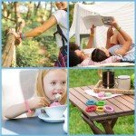 BuggyBands 48 Pack Mosquito Repellent Bracelets for Adults & Kids, DEET-Free Wristbands, Individually Wrapped Bug Repellent Bands