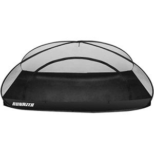 L RUNNZER Single Pop up Portable Mosquito Camping Net Tent, Mosquito Tent for Outdoor Traveling Camping for Backyard
