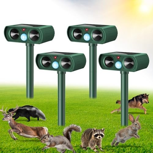Motion-Activated Outdoor Repellers