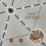 Pop up Screened Canopy Tent with Mosquito Netting, Portable Easy up Outdoor Screen House Shelter Fully Sealed for Patio, Camping and Picnic, Includes Wheeled Carry Bag (Tan, 13'x13')