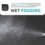 Createch Commander Tri Jet ULV Sprayer Non Thermal Cold Indoor and Outdoor Professional Fogger Machine