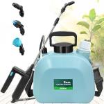 SideKing 2 Gallon Battery Powered Garden Sprayer, Powful Electric Backpack Sprayer, Water Pump Sprayers for Weed, Lawn, Yard, Pesticide, Plant, Fertilizer, Plant, Herbicide, Watering, Cleaning