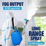 LONYEON 8L Electric ULV Cold Fogger Machine with Backpack Mist Atomizer, Adjustable Flow Rate, Large Area Spraying for Home Indoor Outdoor