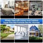 4.5L (1.2 Gallon) Electric ULV Portable Fogger Sprayer Machine Spraying Distance 30ft with 16.4ft Cord Atomizer Mist Cold Fogger for Home,Hotel,Church,School,Lawn and Garden