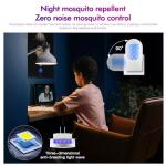 Flying Insect Trap 20PCS Glue Boards - Mosquito Killer Indoor - Gnat, Moth, Fruit Flies, Fly Traps - Attractant Catcher with UV LED Light Bug Zapper for Indoors, Home, Office - 2 PCS wacieo