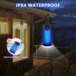 LUOJIBIE Bug Zapper Outdoor, Mosquito Zapper with LED Light, Fly Zapper Outdoor Indoor, Insect Zapper Electric Fly Traps, Plug in Mosquito Killer for Patio Yard