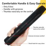 Electric Fly Swatter Handheld Bug Zapper - Indoor Outdoor 20in Zapping Racket for Pest Mosquito & Flies - Battery Powered Safe to Touch with 3-Layer Safety Mesh, Standard Size, Pack of 2