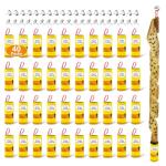 40 Pack Fruit Fly Traps for Indoor, Fly Traps Outdoor, Sticky Fly Trap Strips Tape Killer Catcher Paper Ribbon, Flying Insect Trap for Bug, Gnat, Insect, Pest, Mosquito