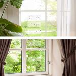 Kensizer 30-Pack Window Fly Traps for Indoors, Paper Sticky Strips, Fly Catcher Clear Windows Trap for Home, House Fly Killer Lady Bug Traps