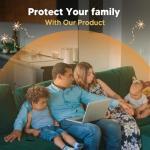 Mosquito Repellent Outdoor Patio, Mosquito Outdoor Control, Natural Mosquito Repellent for Yard, Long Lasting Mosquito Repeller-8 Pack