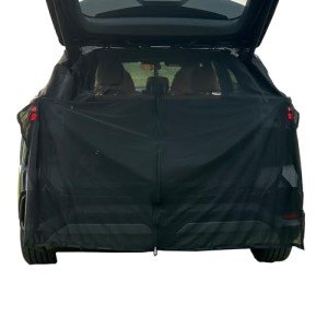 Car Camping Net Car Tailgate Net Car Tailgate Mosquito Net Rear Magnetic Mount Breathable Mesh Tent Camping Accessories for SUV UV MPV Camping