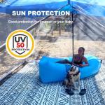 ALPHA CAMP 13 x 9 Ft Screen Tent Screen House Room Camping Tent Outdoor Mesh Net Wall Camping Canopy Sun Shade Tent Shelter Gazebos for Backyard Patios Outdoor Beach Camping Hiking Parties Activities