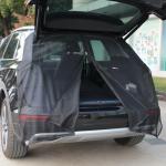 Car Camping Net Car Tailgate Net Car Tailgate Mosquito Net Rear Magnetic Mount Breathable Mesh Tent Camping Accessories for SUV UV MPV Camping