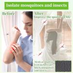 39x10Ft Mosquito Netting Garden Mesh Netting, Bug Insect Mosquito Fly Bird Net, Animals Barrier Protection Net, White 3x12 m